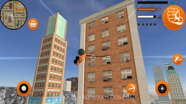 间谍火柴人绳索英雄截图3