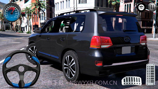 2019年兰德酷路泽驾驶模拟器截图1