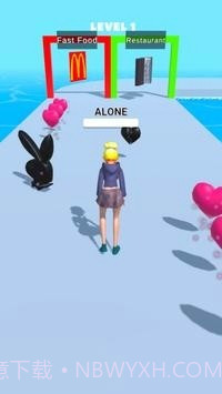 情侣跑酷3D截图4 情侣跑酷3D截图4