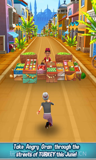 愤怒的老奶奶玩跑酷截图4