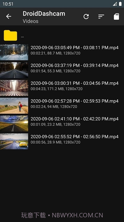 DroidDashcam行车记录仪截图1