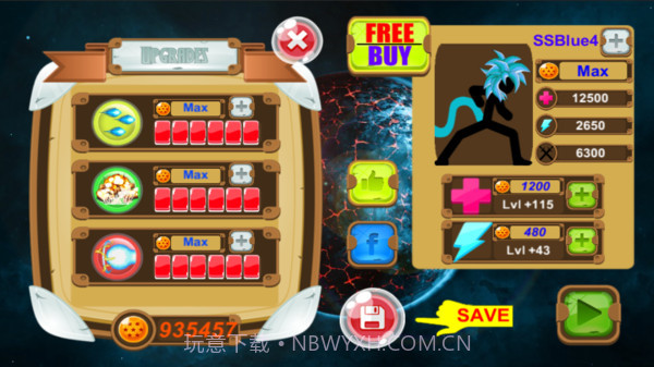 火柴人赛亚人2游戏截图2