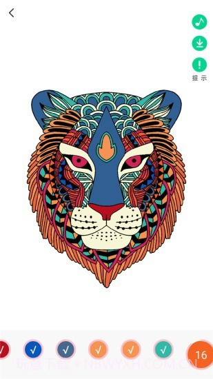 paint数字填色书截图2 paint数字填色书截图2