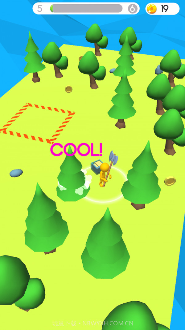 荒岛伐木打工人截图4