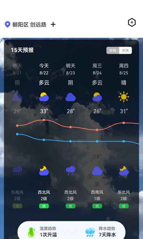 随时报天气大字版截图3 随时报天气大字版截图3