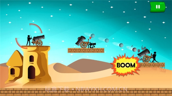火柴人炮台争霸截图3