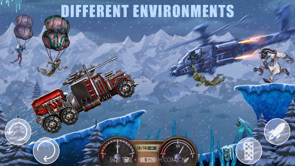 山地僵尸赛车内置菜单截图3