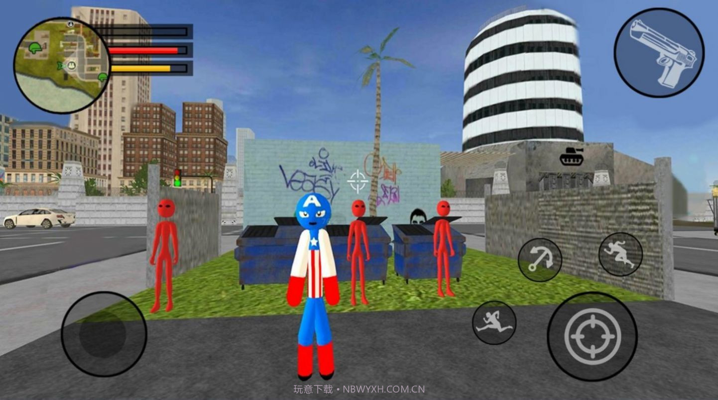 火柴人王者自由都市截图3 火柴人王者自由都市截图3