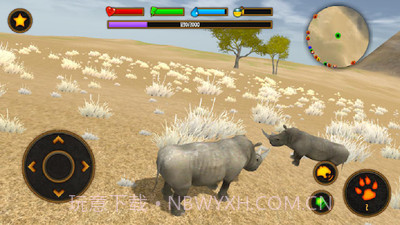 野生犀牛模拟器截图1 野生犀牛模拟器截图1
