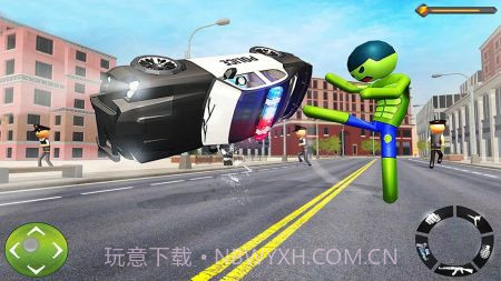 火柴人罪犯英雄截图2