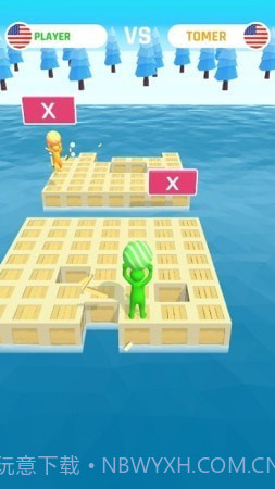 粉碎地板3D截图1