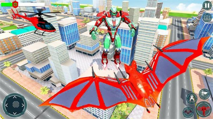 蝙蝠机器人超级英雄截图1