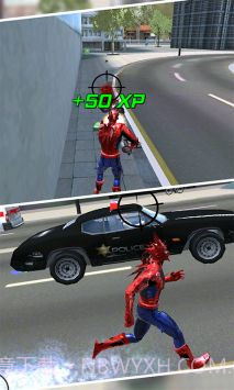 城市绳索英雄3D截图4