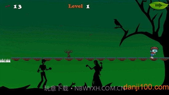 迷你僵尸酷跑修改版截图1