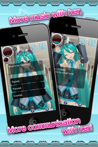 初音未来:虚拟女友APP免费截图4 初音未来:虚拟女友APP免费截图4