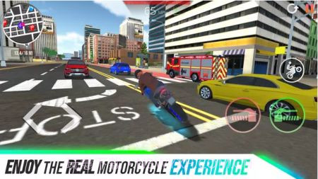 真实摩托车模拟器截图1