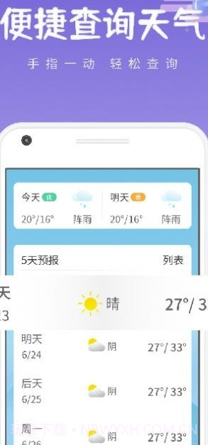 绪风气候预报截图2