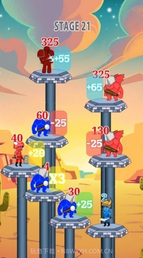 塔楼英雄战争截图4