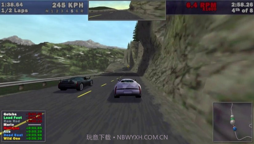 极品飞车3完整版截图3 极品飞车3完整版截图3