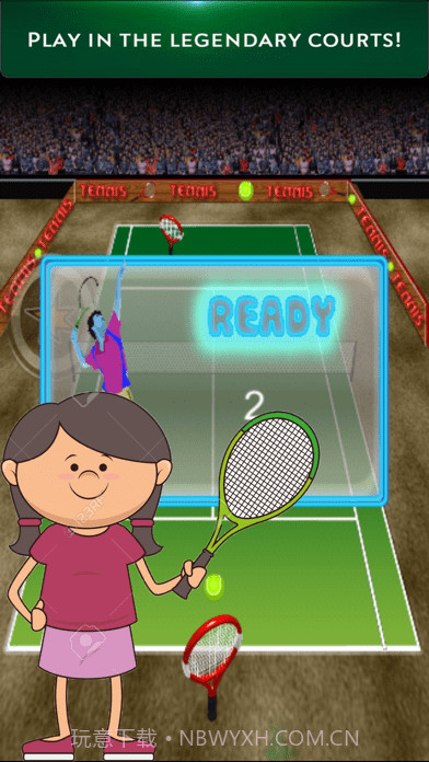 萌娃网球大师赛截图2 萌娃网球大师赛截图2
