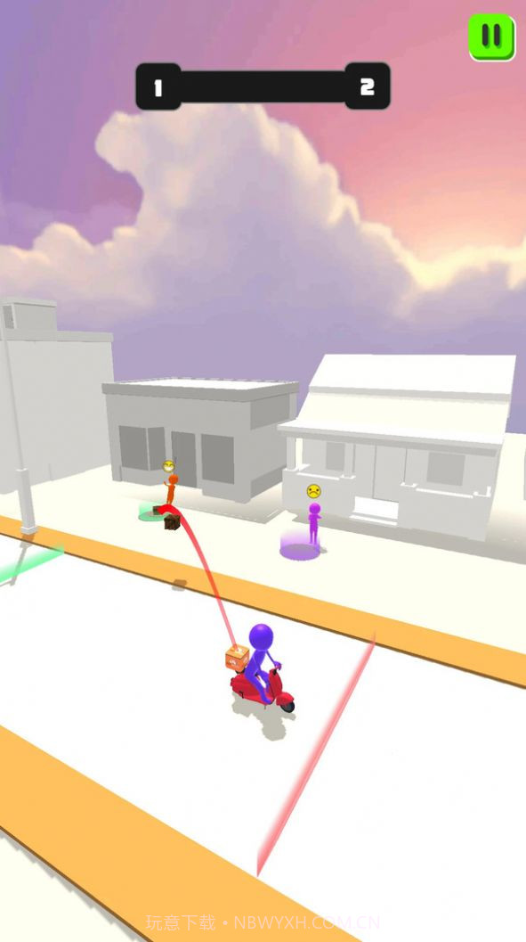 火柴人快递驾驶截图1 火柴人快递驾驶截图1